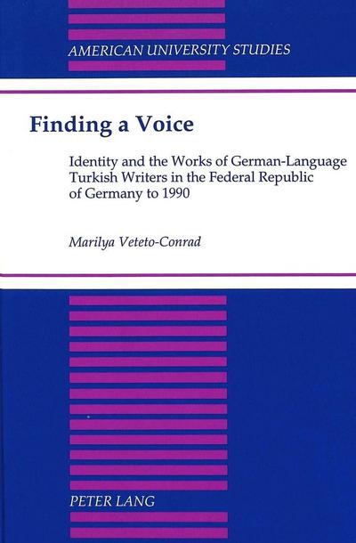 Veteto-Conrad, M: Finding a Voice