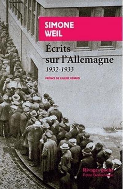 Ecrits sur l’Allemagne 1932-1933