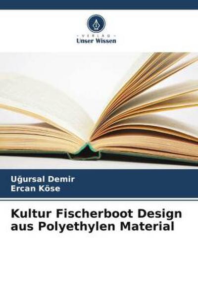 Kultur Fischerboot Design aus Polyethylen Material