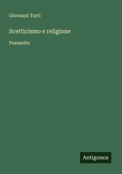 Scetticismo e religione