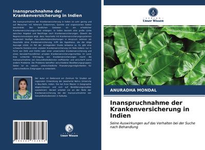 Inanspruchnahme der Krankenversicherung in Indien