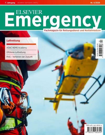 ELSEVIER Emergency. Luftrettung. 4/2026