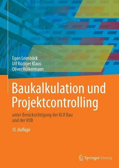 Baukalkulation und Projektcontrolling