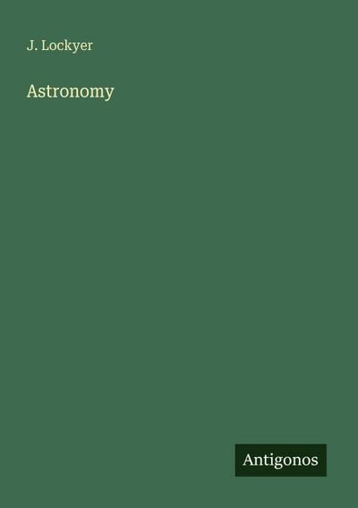 Astronomy