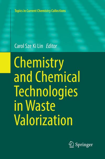 Chemistry and Chemical Technologies in Waste Valorization