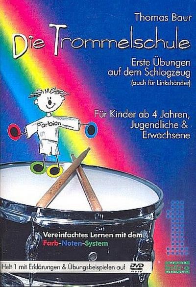 Die Trommelschule Band 1 (+DVD)für Schlagzeug