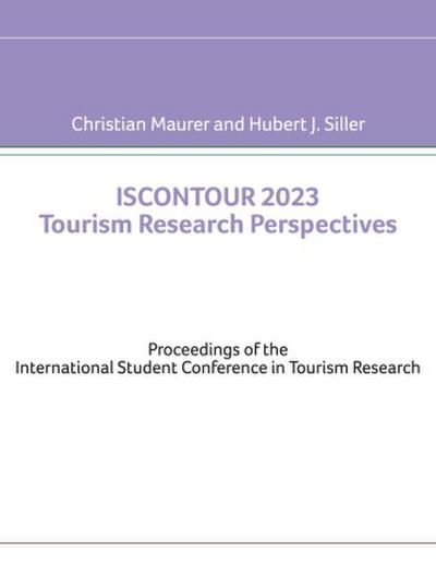 Iscontour 2023 Tourism Research Perspectives