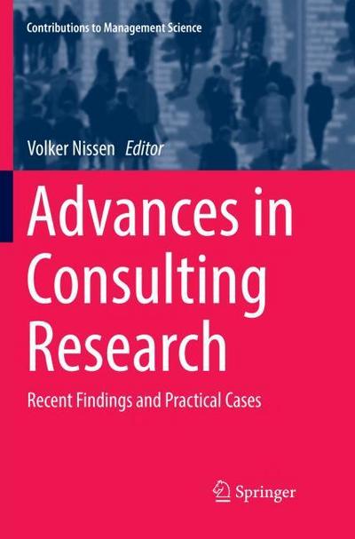 Advances in Consulting Research