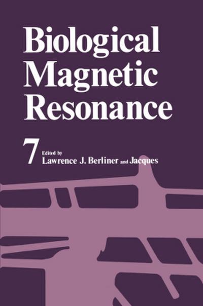 Biological Magnetic Resonance. Vol.7