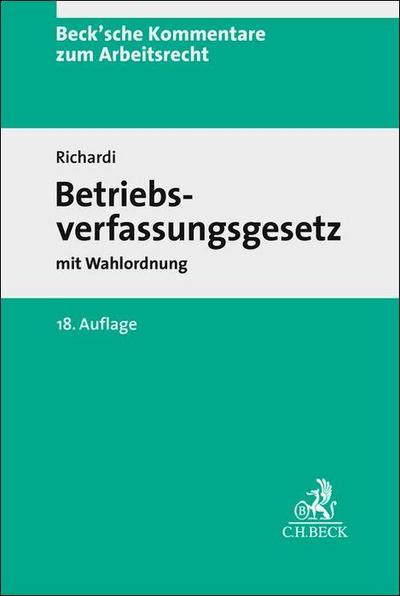 Betriebsverfassungsgesetz. BetrVG