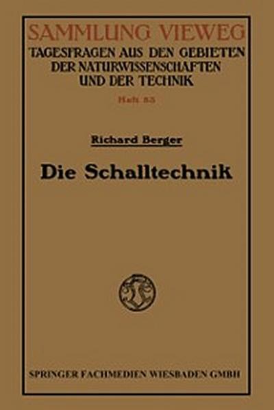 Die Schalltechnik