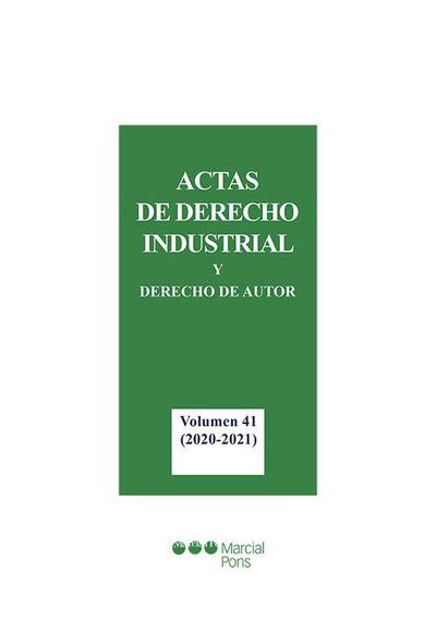 Actas de Derecho Industrial y Derecho de Autor