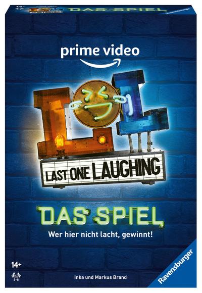 Ravensburger 27524 - Last One Laughing - Das Partyspiel zur Amazon Prime Video Show für 3-8 Spieler ab 14 Jahren