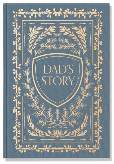Dad’s Story Journal (Linen Hardcover)