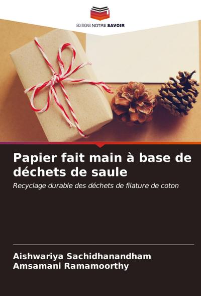 Papier fait main à base de déchets de saule