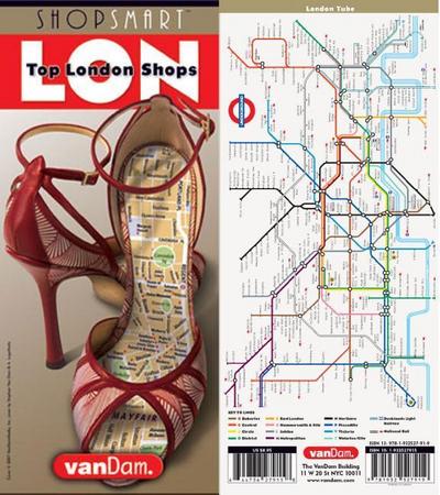 Dam, S: Shopsmart London Map by Vandam
