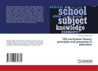 100 curriculum theory, principles and processes in education