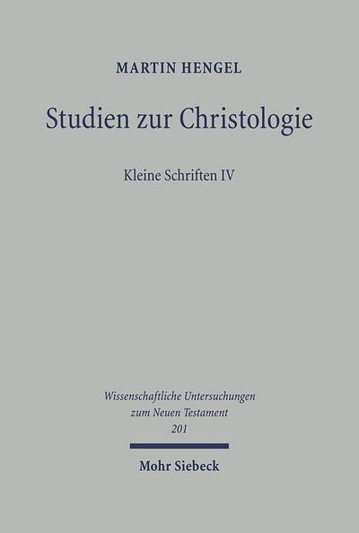 Studien zur Christologie