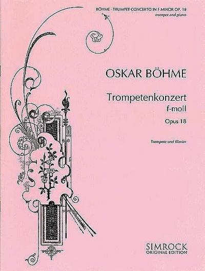 Konzert f-Moll op.18für Trompete und Orchester