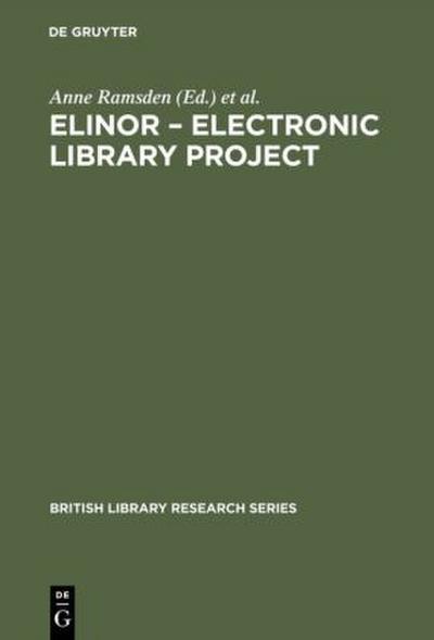 ELINOR ¿ Electronic Library Project