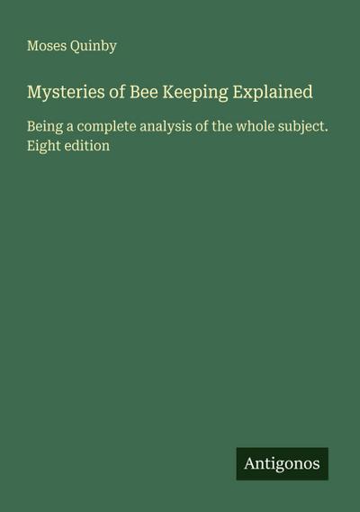 Mysteries of Bee Keeping Explained