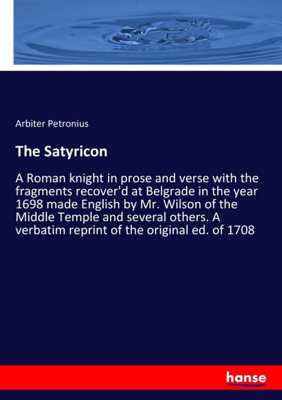 The Satyricon