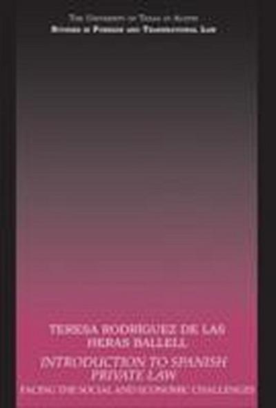 Introduction to Spanish Private Law