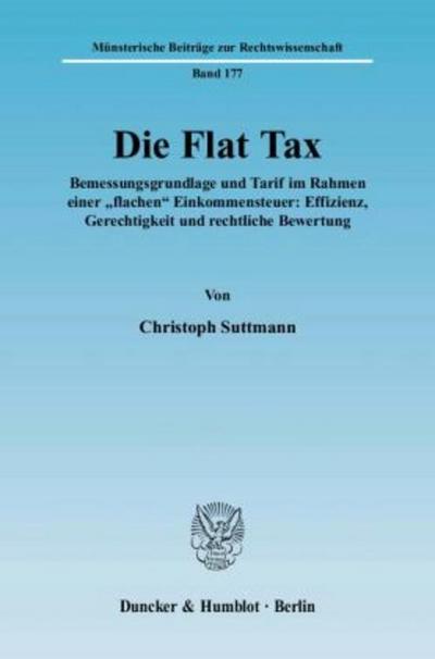 Die Flat Tax.