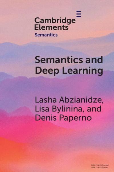 Semantics and Deep Learning