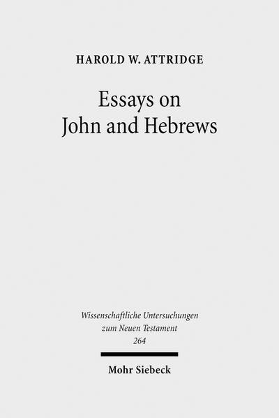 Essays on John and Hebrews