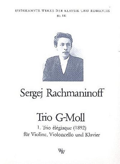 Trio g-Moll Nr.1für Violine, Violoncello und Klavier