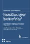 Krisenbewältigung im deutsch-italienischen Rechtsvergleich | La gestione delle crisi nel confronto italo-tedesco