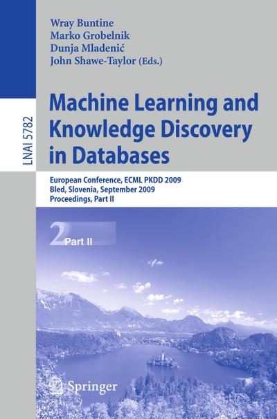 Machine Learning and Knowledge Discovery in Databases