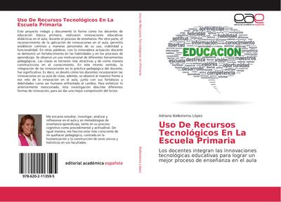 Uso De Recursos Tecnológicos En La Escuela Primaria