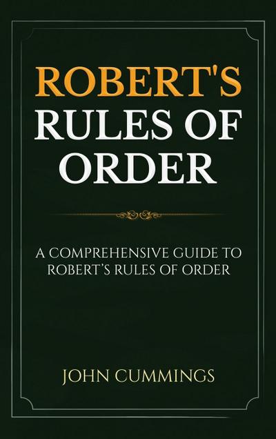 Robert’s Rules of Order