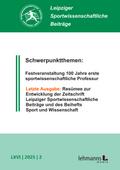 Leipziger Sportwissenschaftliche Beiträge