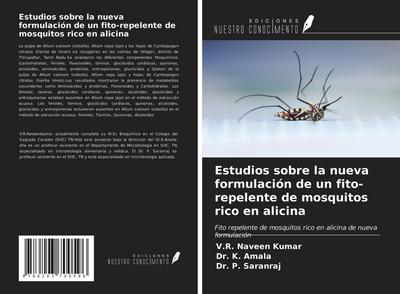 Estudios sobre la nueva formulación de un fito-repelente de mosquitos rico en alicina