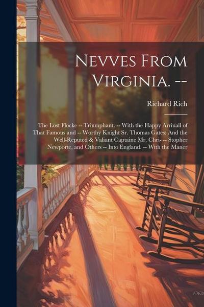 Nevves From Virginia.