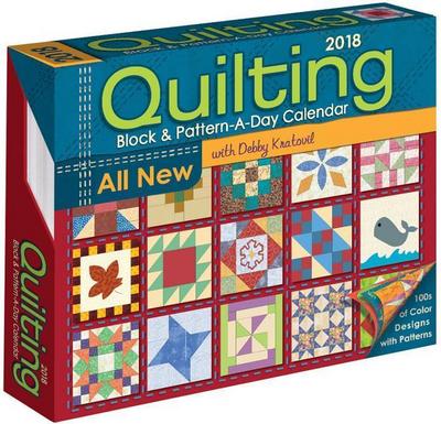 Quilting Block & Pattern-A-Day 2018 Calendar