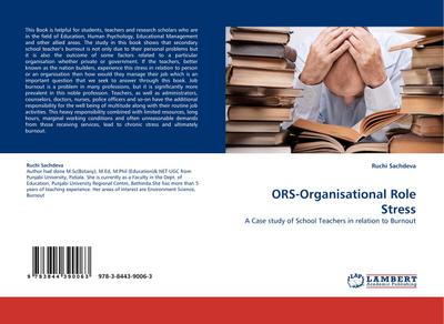 ORS-Organisational Role Stress