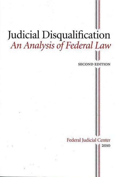JUDICIAL DISQUALIFIATION AN AN