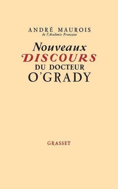 Nouveaux discours du dr. O’Grady