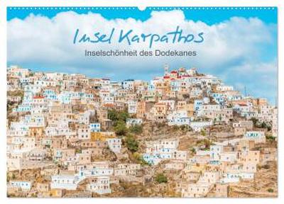 Insel Karpathos - Inselschönheit des Dodekanes (Wandkalender 2026 DIN A2 quer), CALVENDO Monatskalender