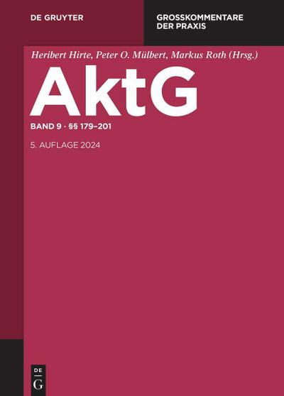 AktG §§ 179-201