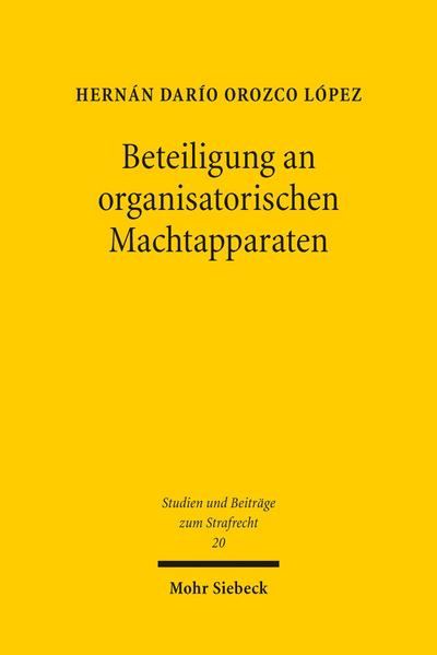 Beteiligung an organisatorischen Machtapparaten