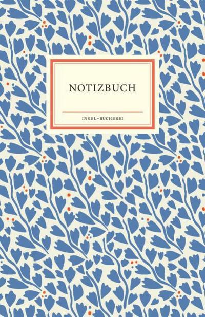 Notizbuch Insel-Bücherei ’Blauer Blätterzauber’