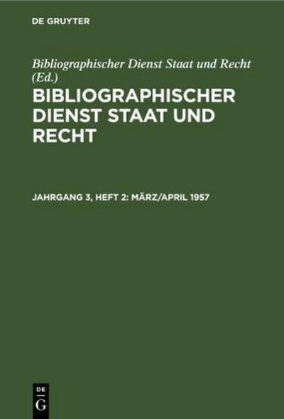 März/April 1957