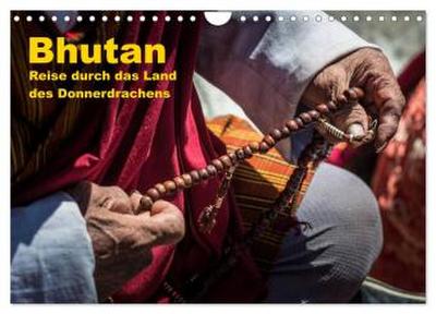 Bhutan - Reise durch das Land des Donnerdrachens (Wandkalender 2026 DIN A4 quer), CALVENDO Monatskalender