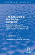 The Literature of the Ancient Egyptians