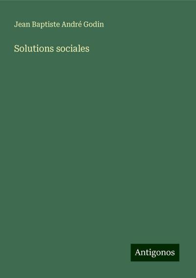 Solutions sociales